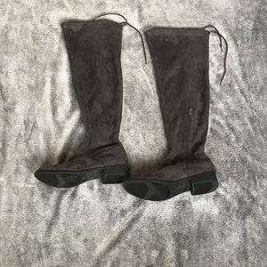 Thigh high shoes